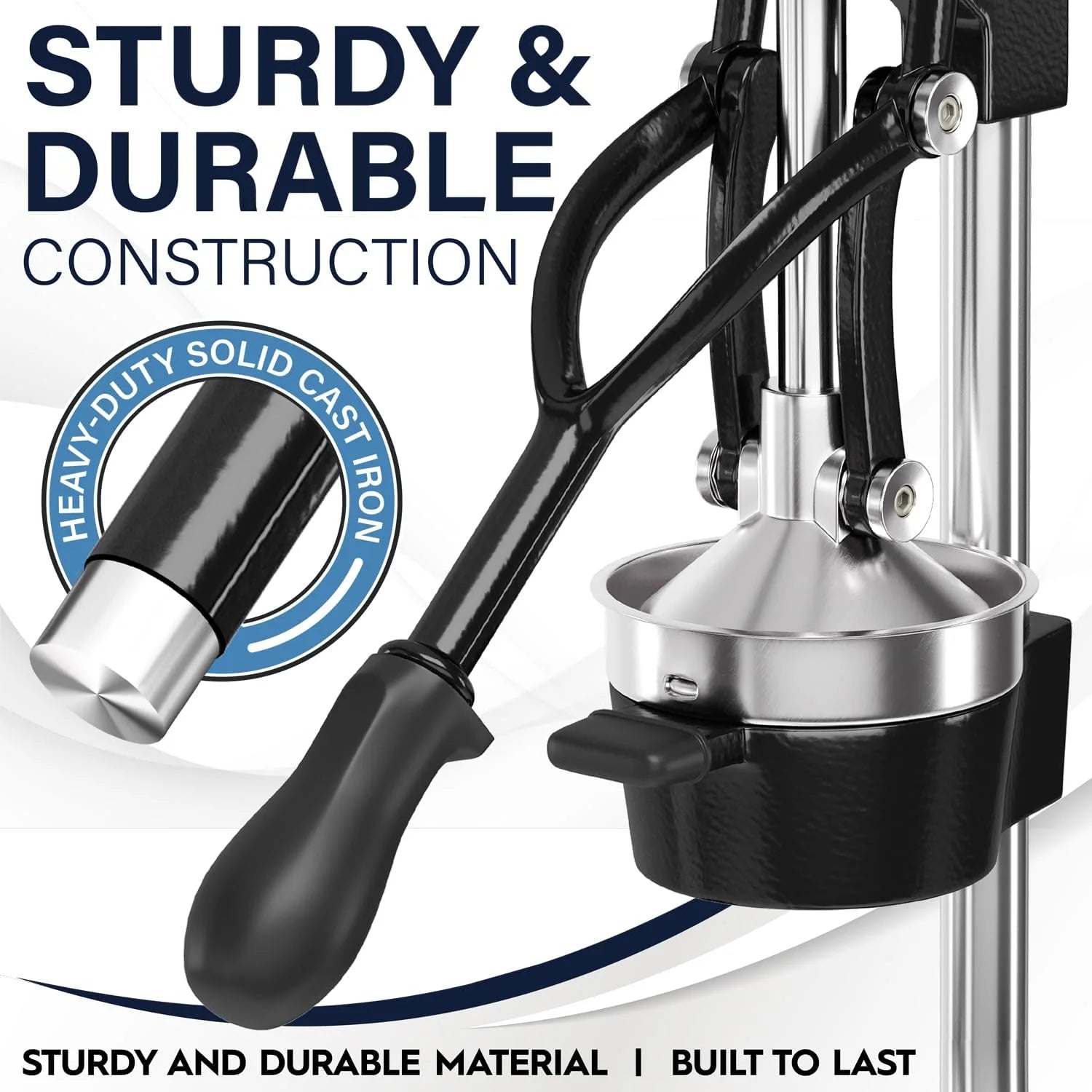 Stainless Steel Cast Iron Juicer